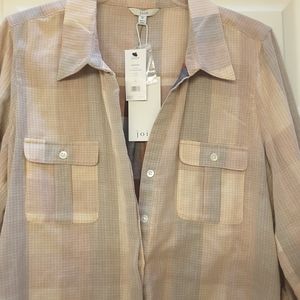 Joie Plaid Shirt!! NWT!!